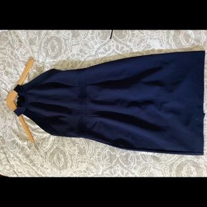 Halter Mock Neck Dress